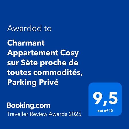Charmant Appartement Cosy Sur Sete Proche De Toutes Commodites, Parking Prive Luaran gambar